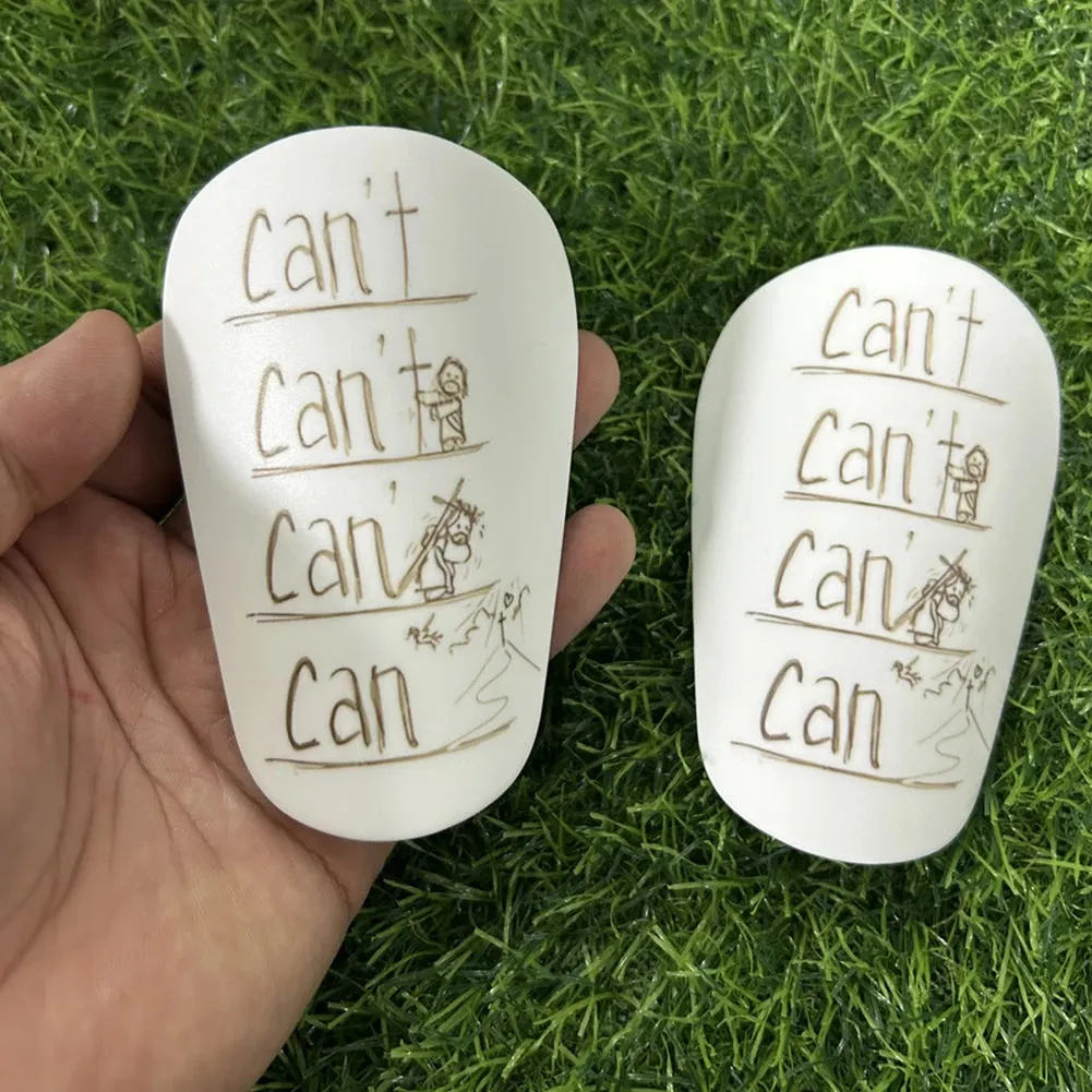 1 Pair Soccer Shin Pad Football Training Leg Guard Protective Equipment Mini Shin Guards Anti Slip for Men Women Kids Boys Girls
