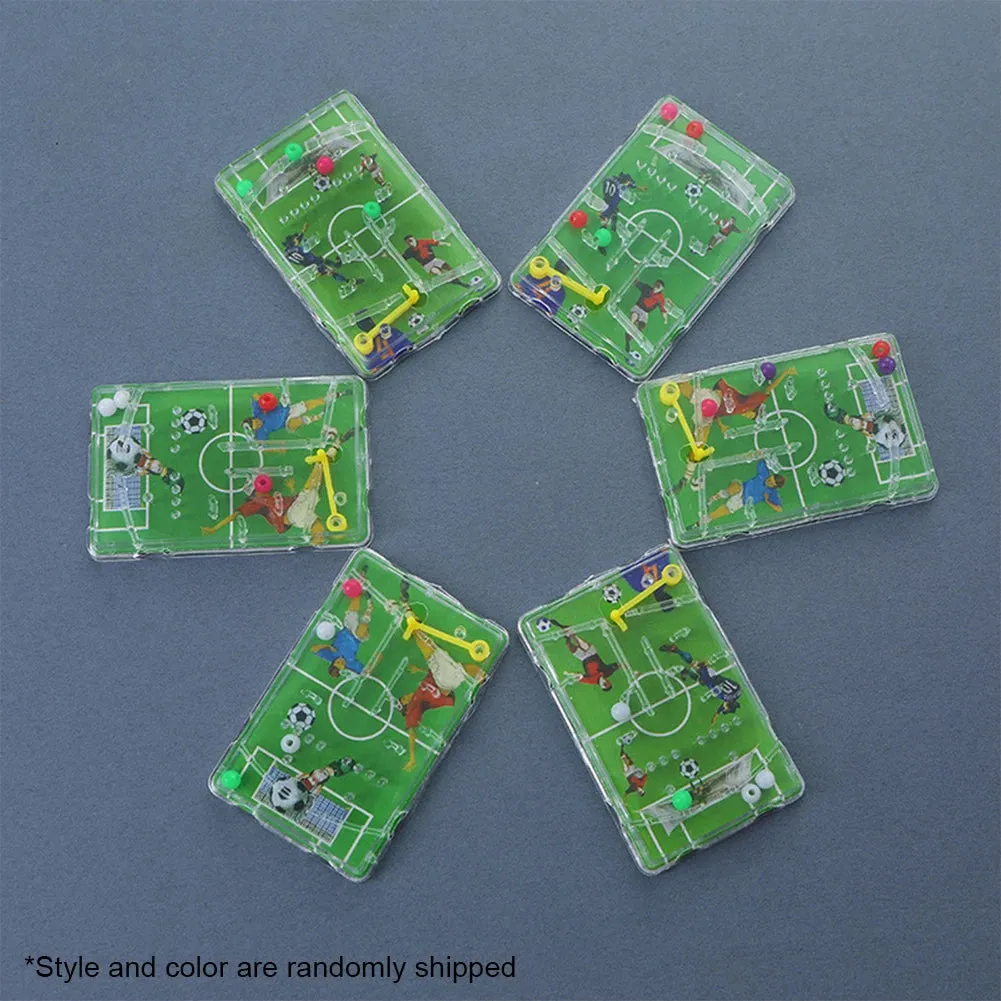10/20pcs Football Party Favors Maze Game Boys Soccer Theme Birthday Party Decoration Kids Christmas Gift Toy Supplies