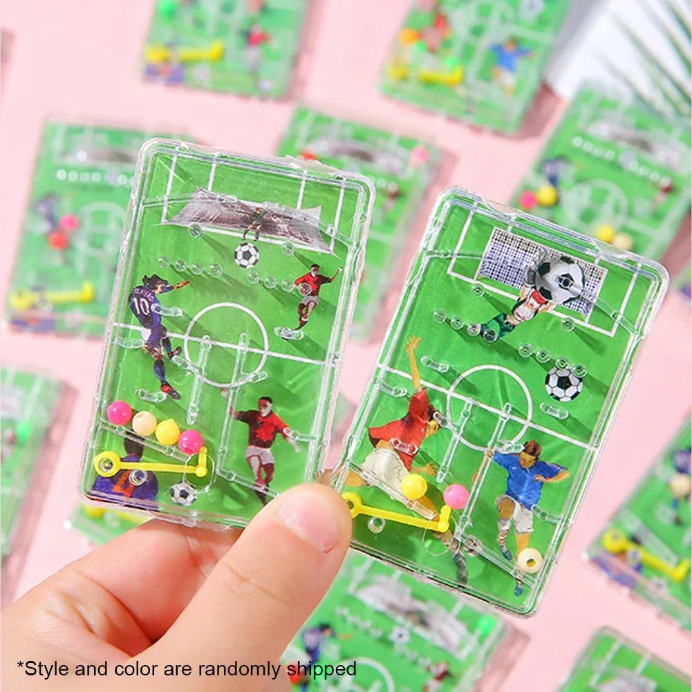 10/20pcs Football Party Favors Maze Game Boys Soccer Theme Birthday Party Decoration Kids Christmas Gift Toy Supplies