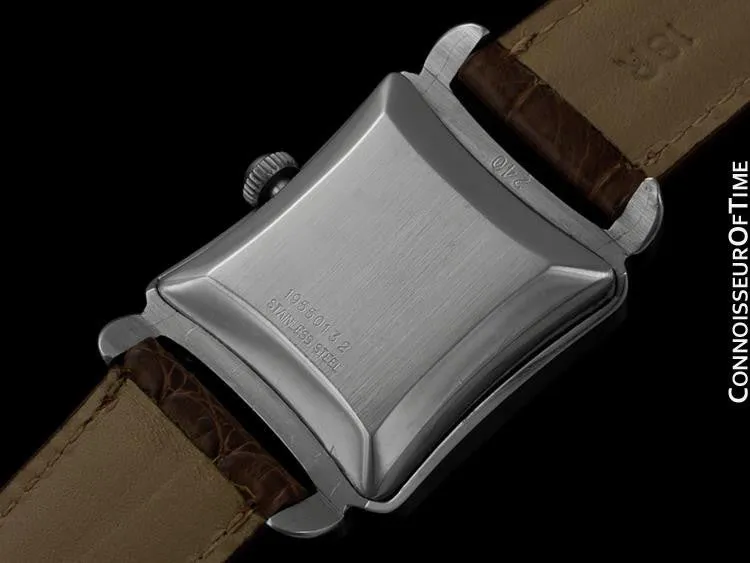 1950's Girard Perregaux Gyromatic Vintage Mens Midsize Watch - Stainless Steel
