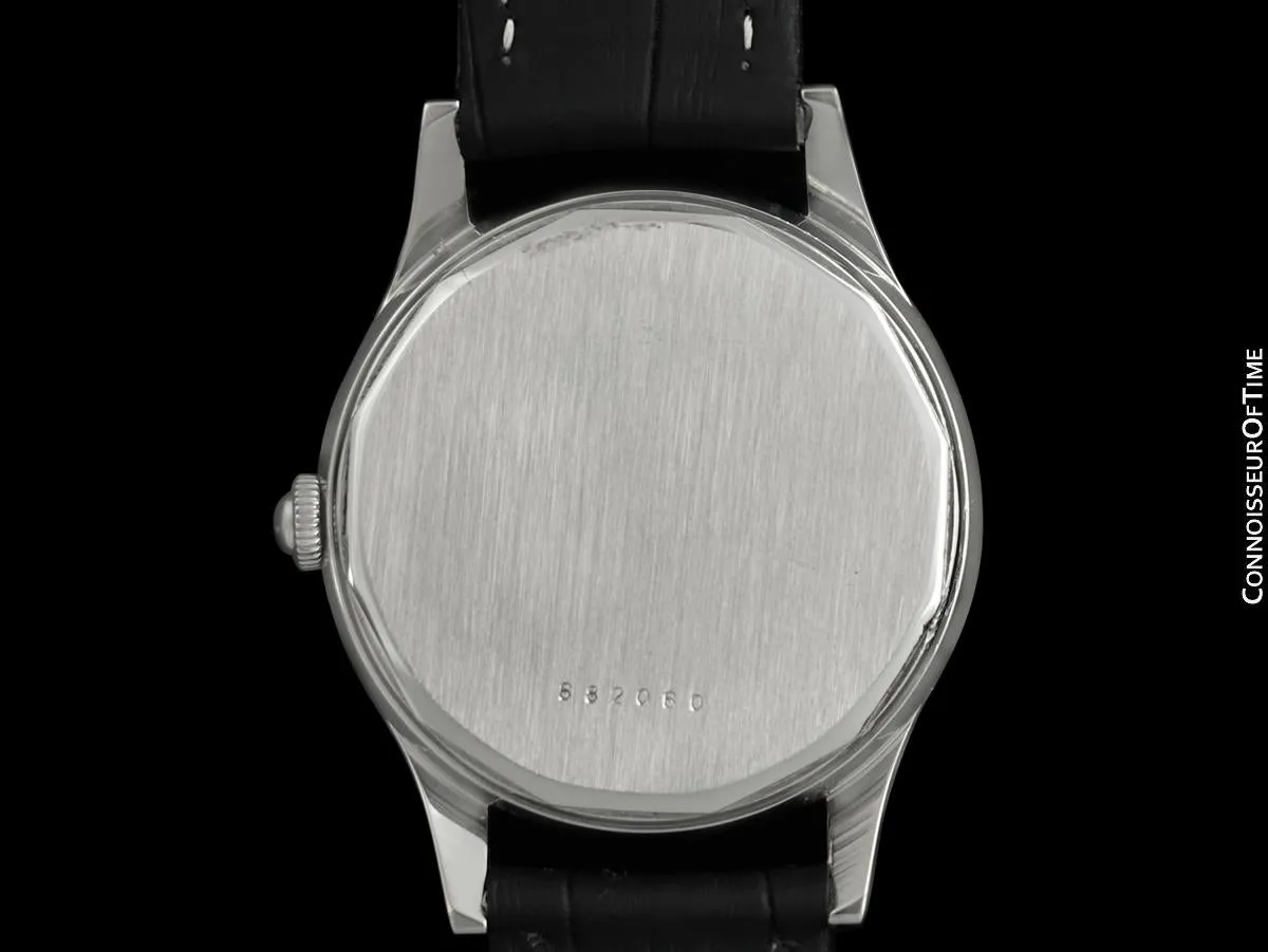 1950's Ulysse Nardin Vintage Mens Full Size Watch - Stainless Steel