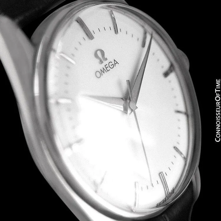 1958 Omega Vintage Mens Dress Watch - Stainless Steel - Classic Style