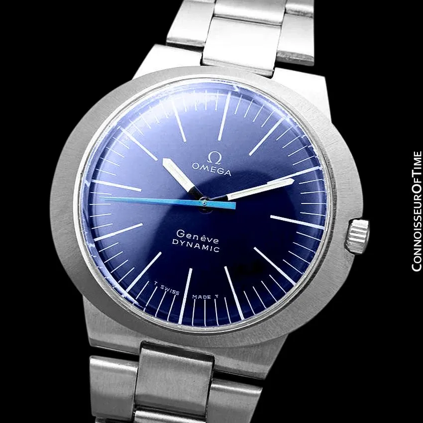 1960's Omega Dynamic Vintage Mens Handwound Watch - Stainless Steel