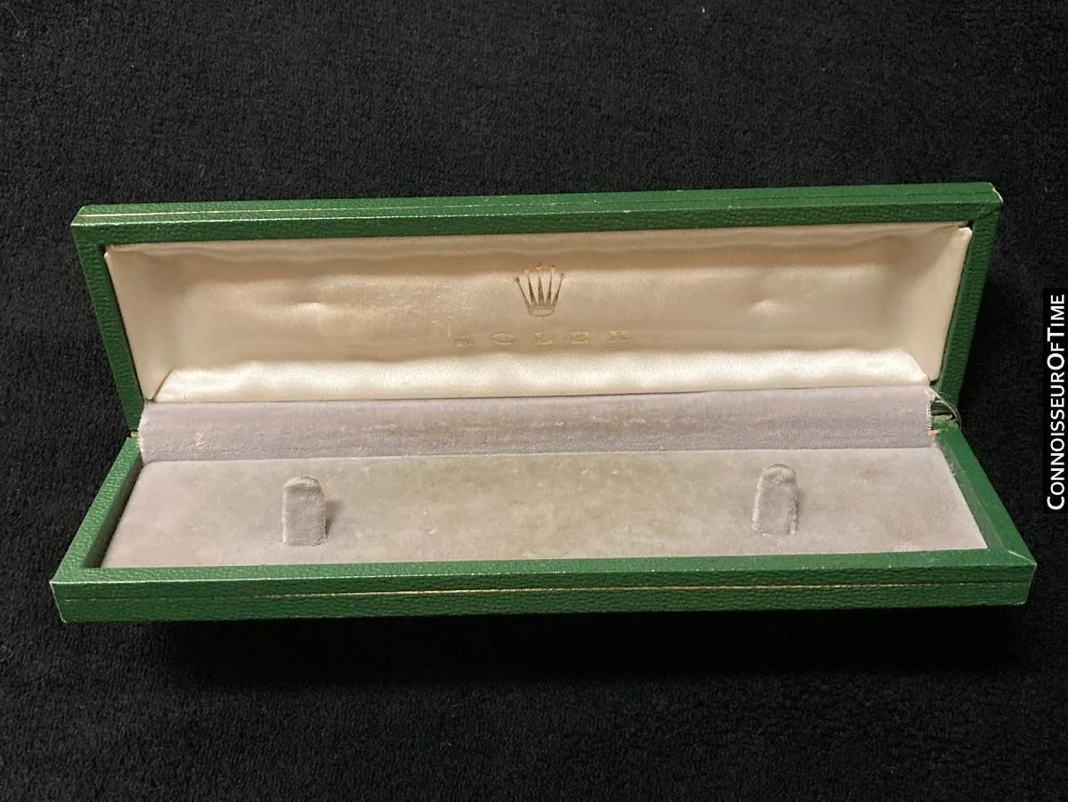 1960's Rolex Ladies Dress Watch with Original Box, Silver Dial - 14K White Gold & Diamonds