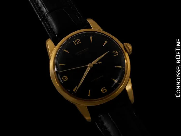 1960's Ulysse Nardin Vintage Mens Full Size 35mm Automatic Watch - Gold Plated & Stainless Steel