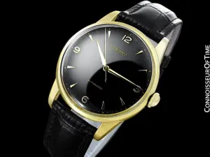 1960's Ulysse Nardin Vintage Mens Full Size 35mm Automatic Watch - Gold Plated & Stainless Steel