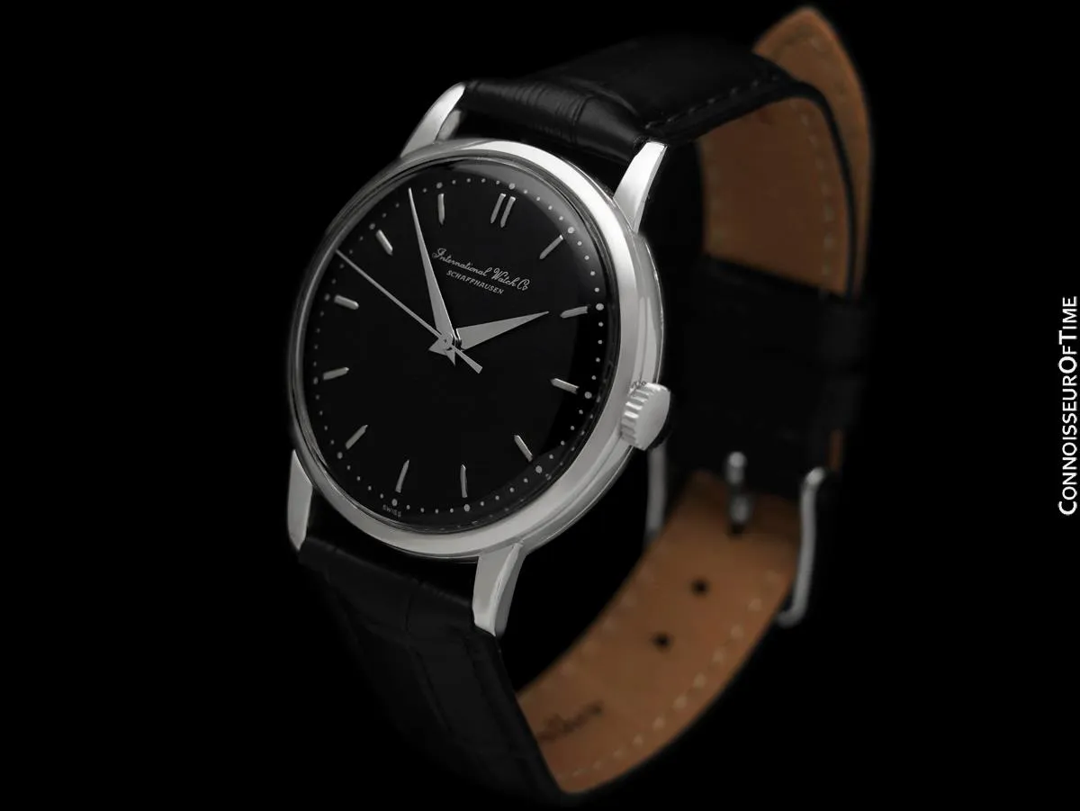 1961 IWC Vintage Mens Full Size Cal. 89 Watch - Platinum