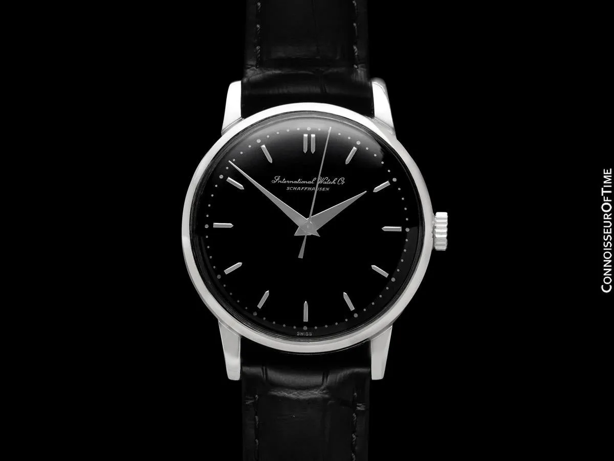 1961 IWC Vintage Mens Full Size Cal. 89 Watch - Platinum