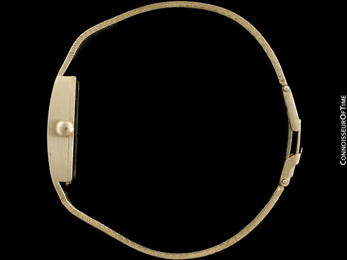 1970's Rolex Ladies Vintage Dress Bracelet Watch - 14K Gold