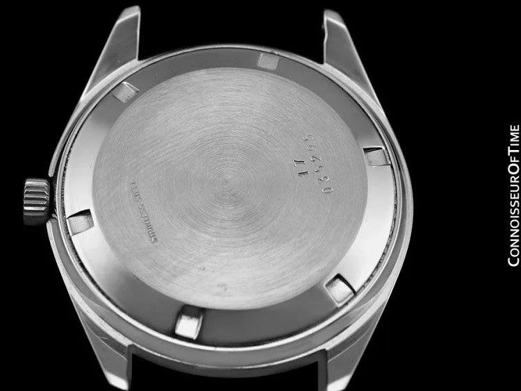 1972 Longines Classic Vintage Five Star Admiral Retro Mens Automatic Watch - Stainless Steel