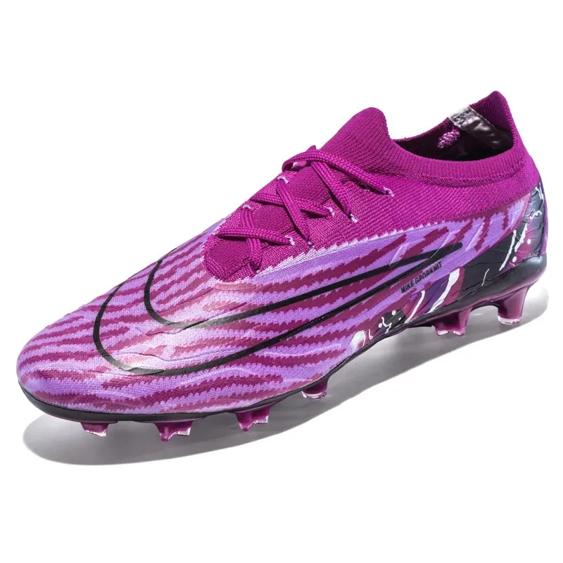 2024 Haaland New Soccer Cleats Professional TF/FG PHANT0M Mirror Shoes