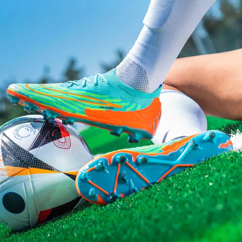 2024 Haaland New Soccer Cleats Professional TF/FG PHANT0M Mirror Shoes