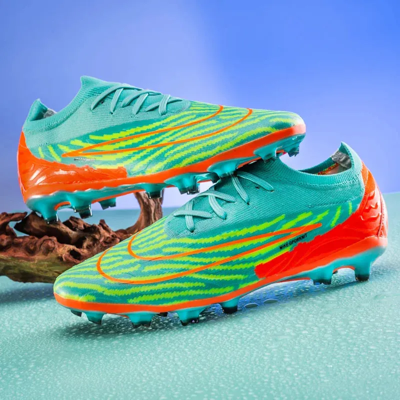 2024 Haaland New Soccer Cleats Professional TF/FG PHANT0M Mirror Shoes