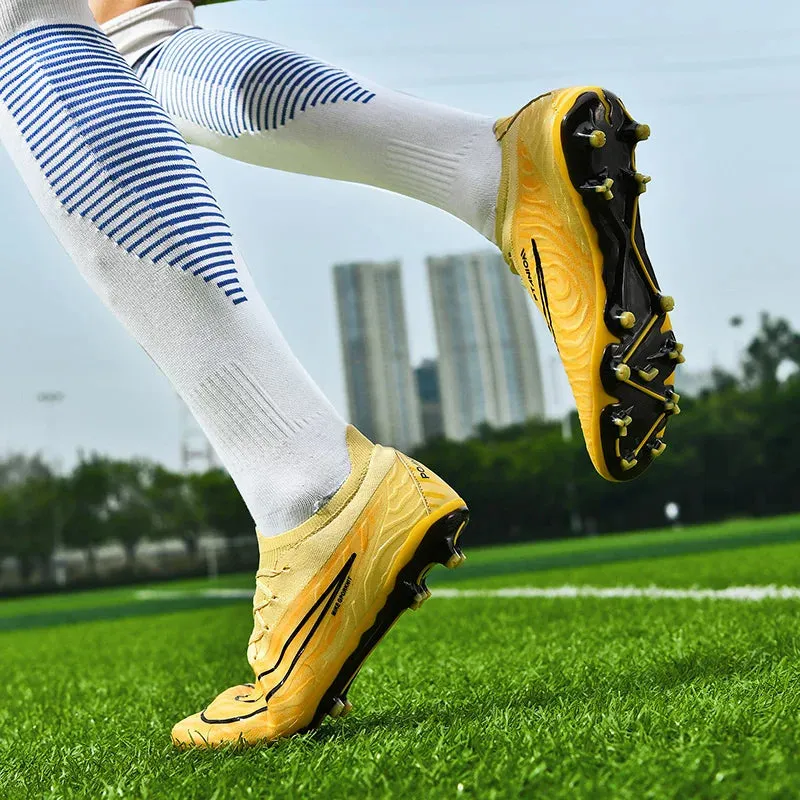2024 Haaland New Soccer Cleats Professional TF/FG PHANT0M Mirror Shoes