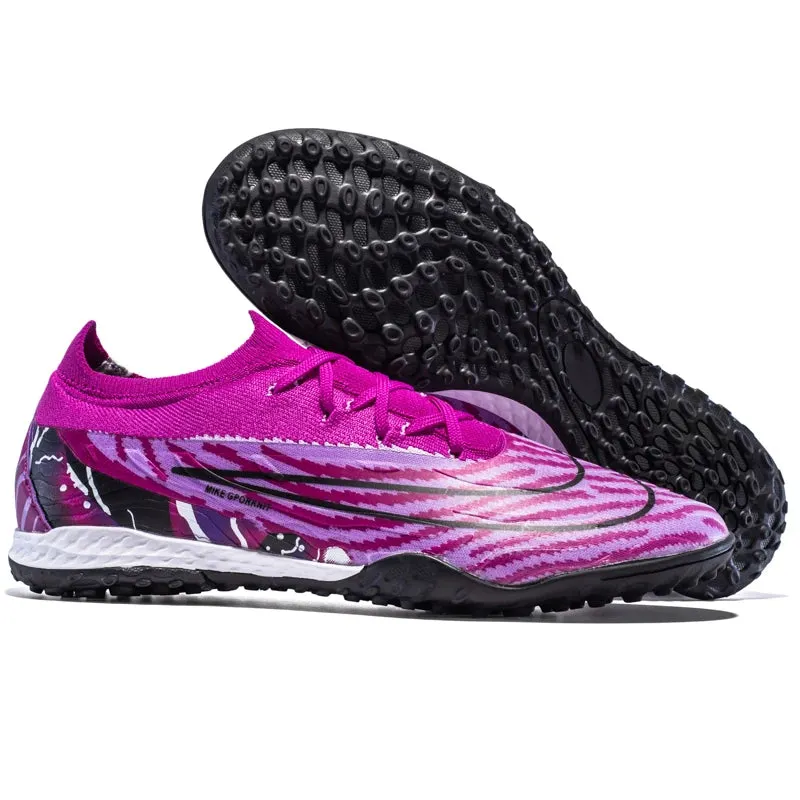 2024 Haaland New Soccer Cleats Professional TF/FG PHANT0M Mirror Shoes
