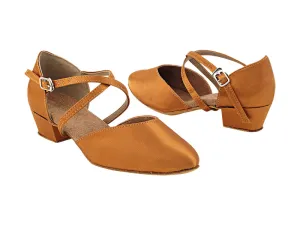 9691G Dark Tan Satin