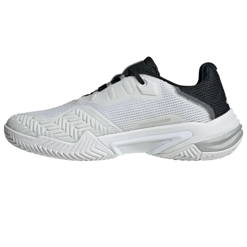 Adidas Barricade 13 Mens White/Core Black/Grey Three Tennis Shoes