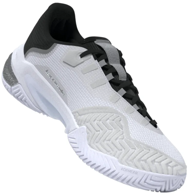 Adidas Barricade 13 Mens White/Core Black/Grey Three Tennis Shoes
