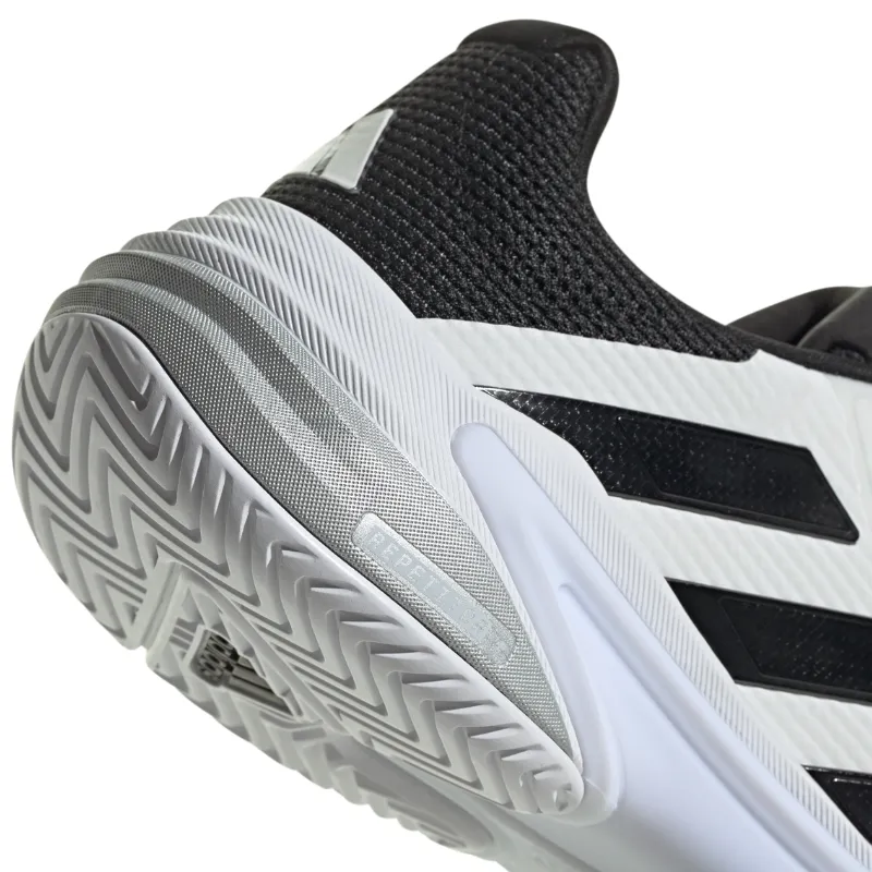Adidas Barricade 13 Mens White/Core Black/Grey Three Tennis Shoes