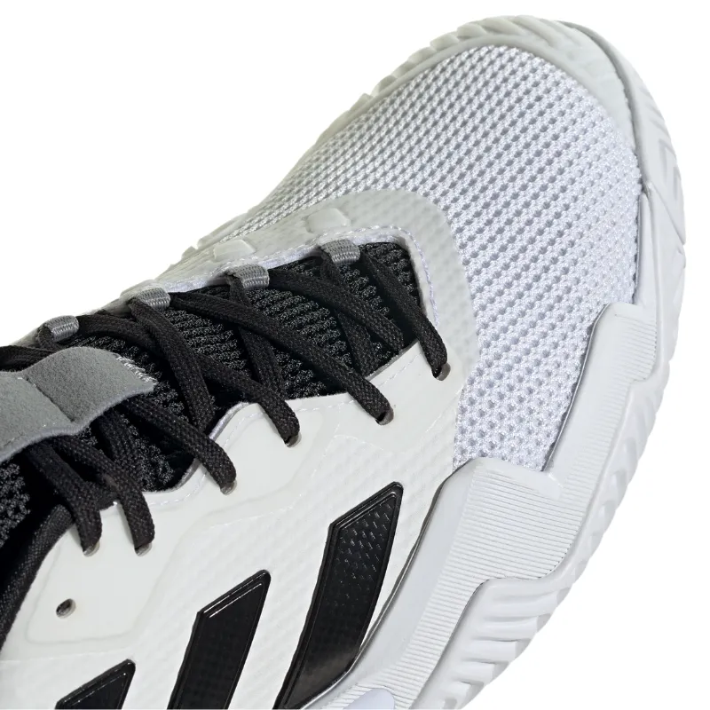 Adidas Barricade 13 Mens White/Core Black/Grey Three Tennis Shoes