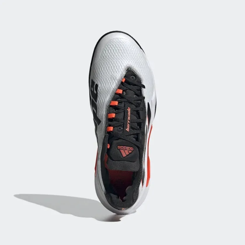 adidas Barricade Mens Tennis Shoes - White