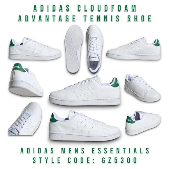 Adidas Cloudfoam Advantage Tennis Shoe Sneakers GZ5300 Men's Essentials Size 11