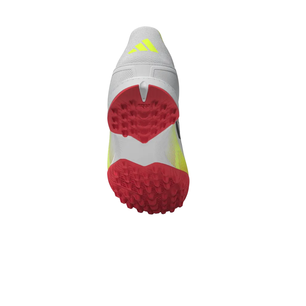 adidas F50 LEAGUE Artificial Turf Soccer Shoes | Cloud White-Core Black-Solar Yellow | Men's