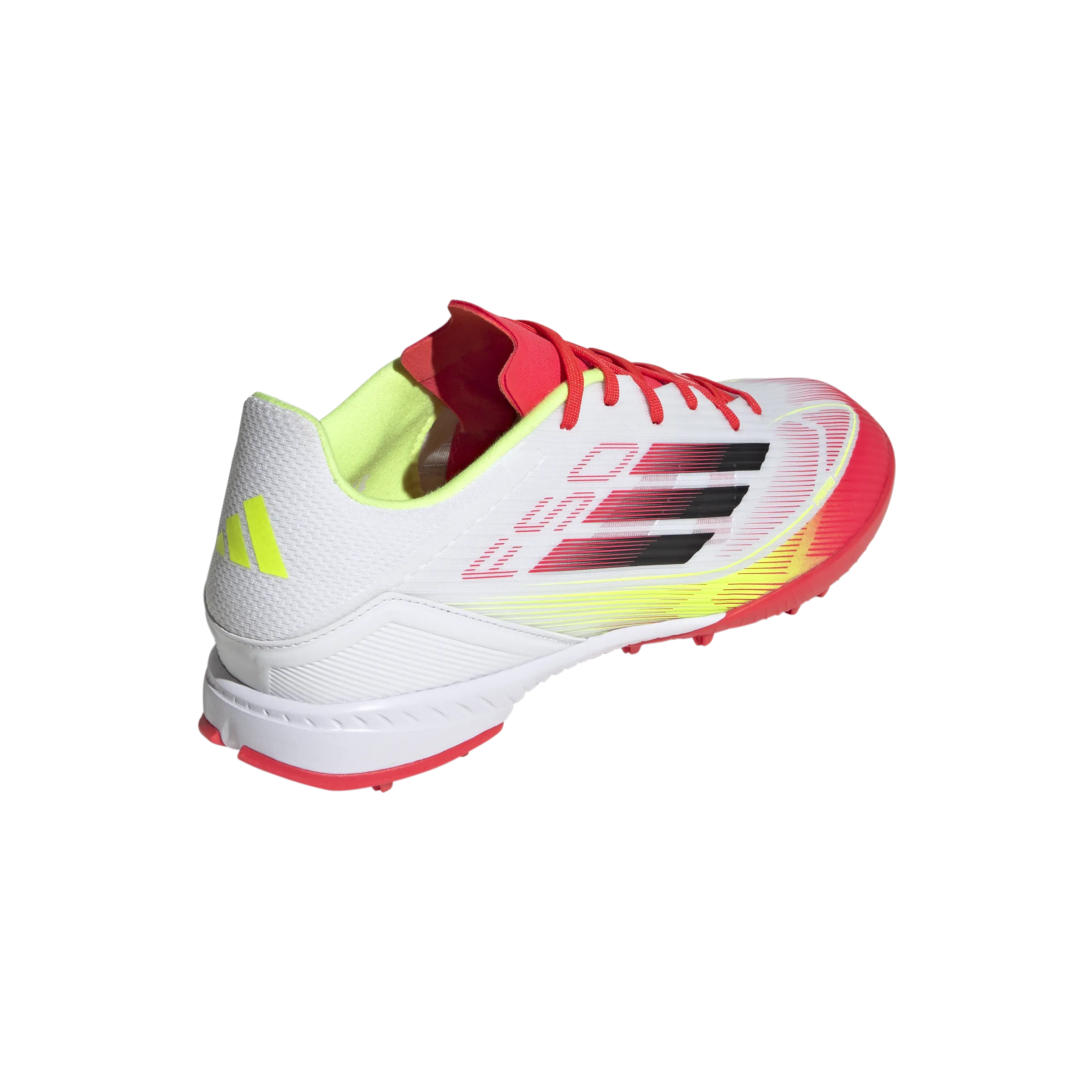 adidas F50 LEAGUE Artificial Turf Soccer Shoes | Cloud White-Core Black-Solar Yellow | Men's