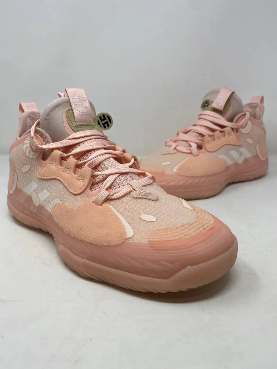 Adidas Harden Vol. 5 Mens Basketball Shoes Pink/White Like New