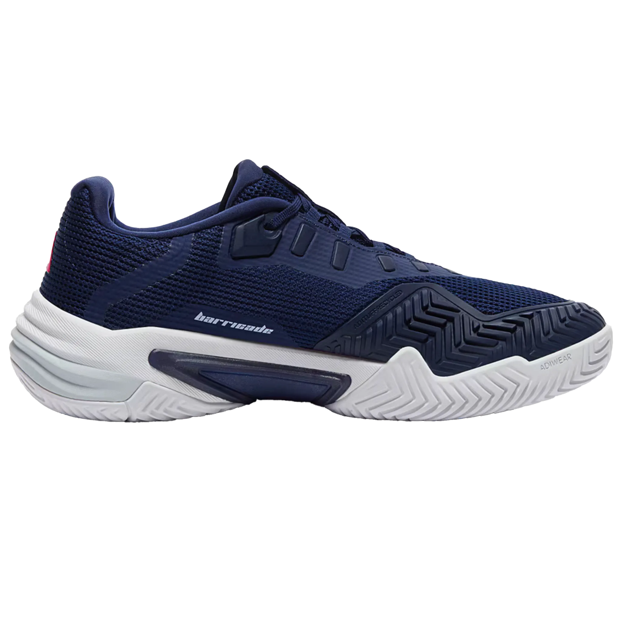 Adidas Men's BARRICADE 13 Dark Blue / Halo Blue / Team Shock Pink 2
