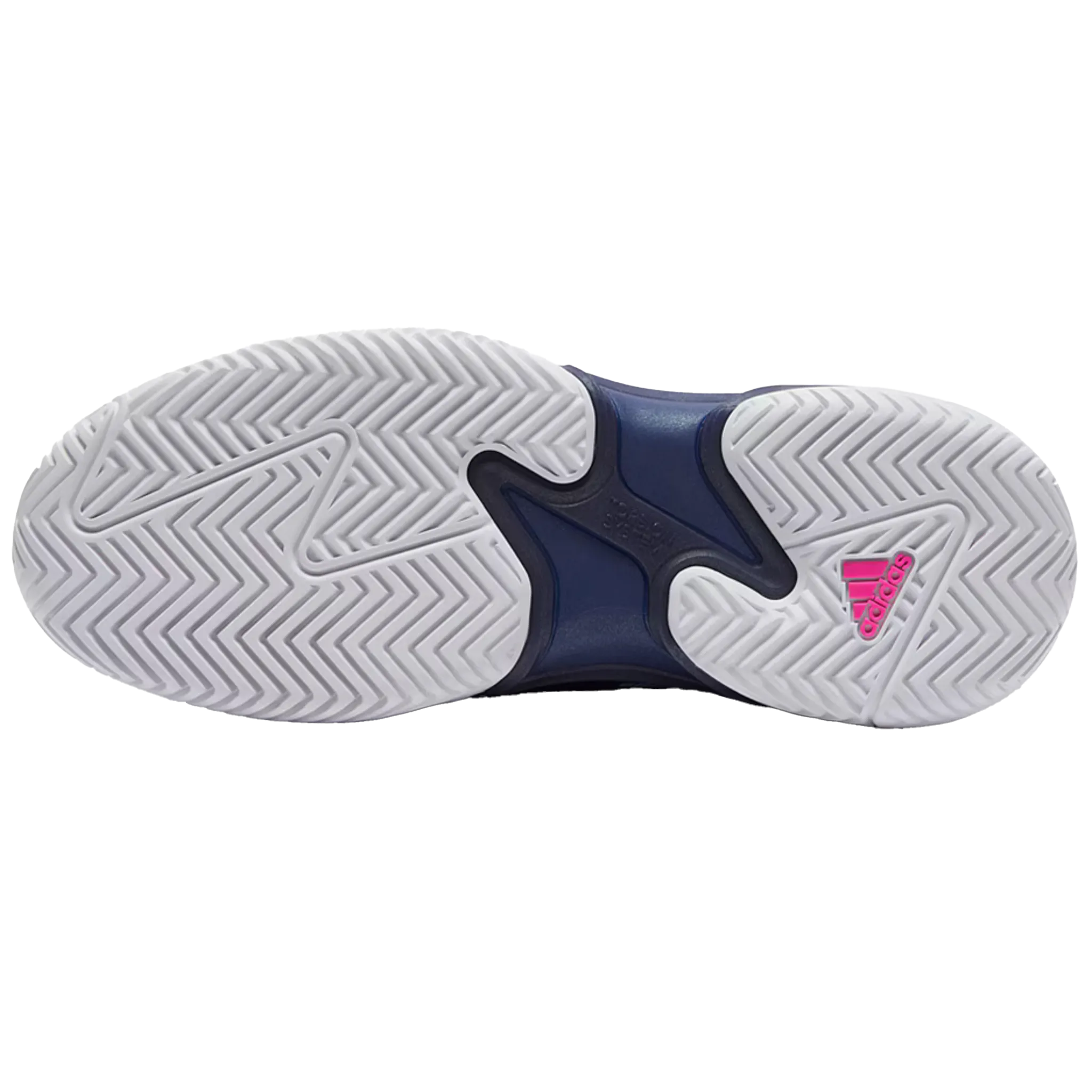Adidas Men's BARRICADE 13 Dark Blue / Halo Blue / Team Shock Pink 2