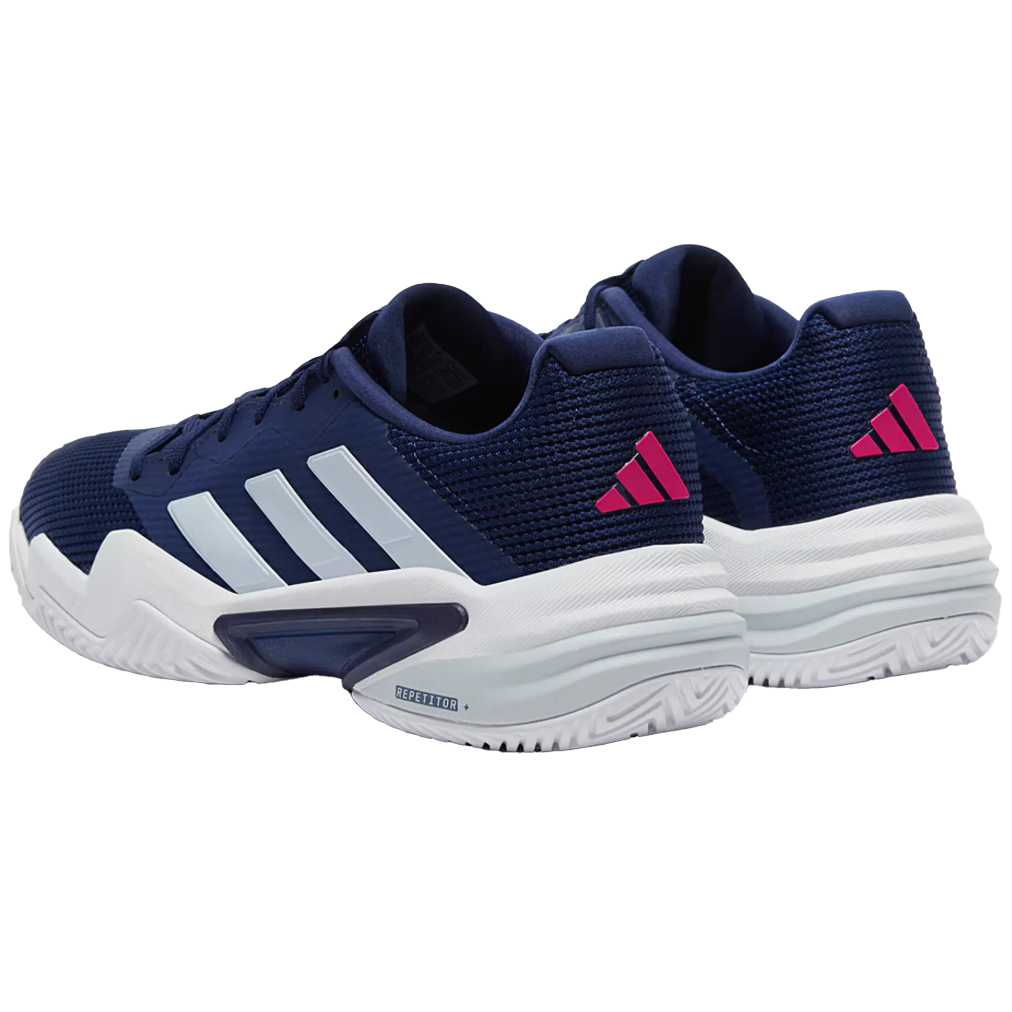 Adidas Men's BARRICADE 13 Dark Blue / Halo Blue / Team Shock Pink 2