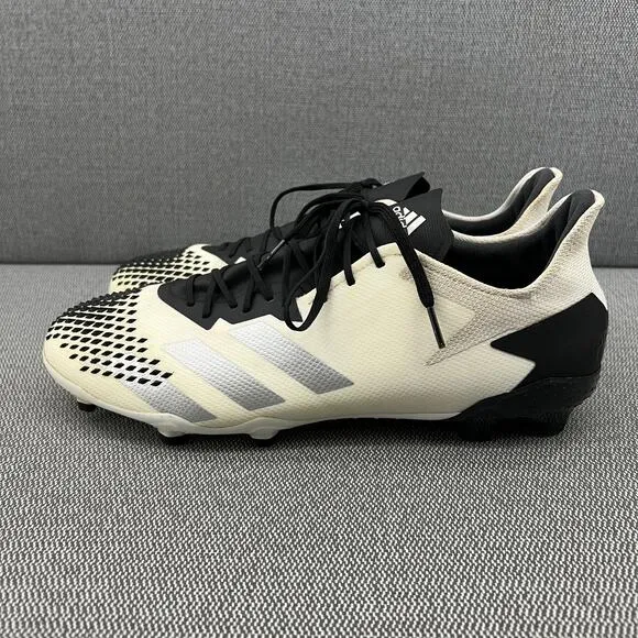 Adidas Predator Demonskin FW9199‎ Mens Black &amp; White Soccer Cleats Size 12
