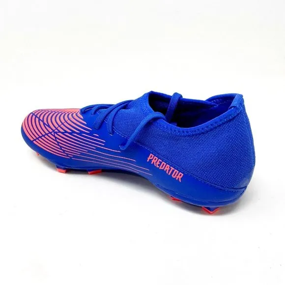 Adidas Predator Edge.3 FG Blue Youth Turf Soccer Cleats GW2361