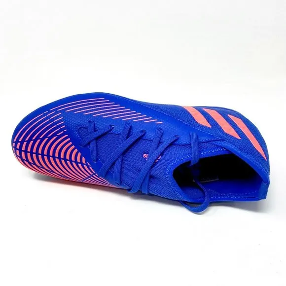 Adidas Predator Edge.3 FG Blue Youth Turf Soccer Cleats GW2361