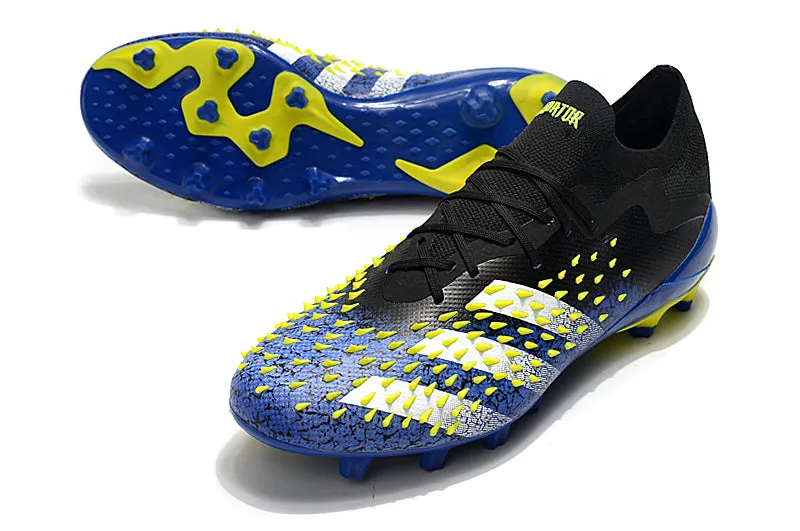 Adidas Predator Freak | Black | Blue | Volt