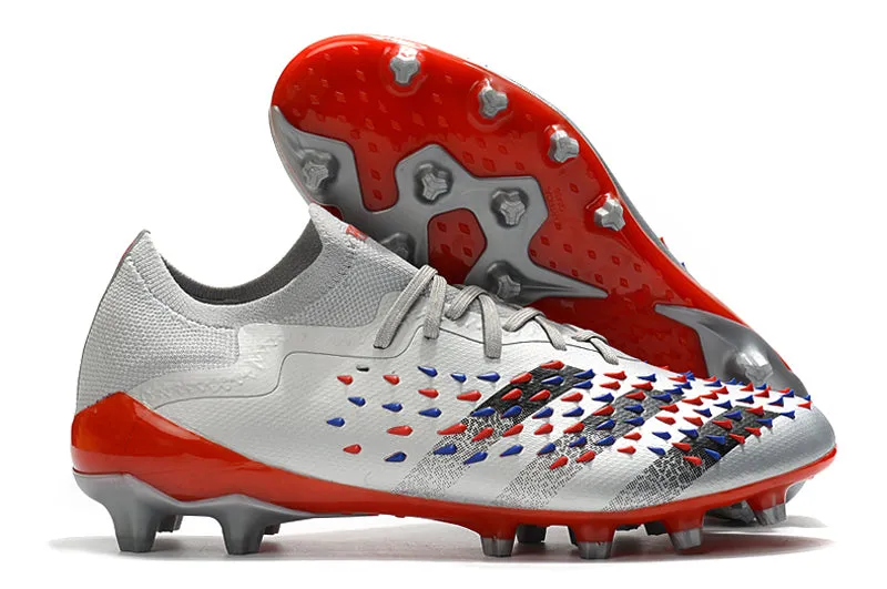 Adidas Predator Freak | Silver | Red