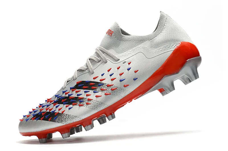 Adidas Predator Freak | Silver | Red