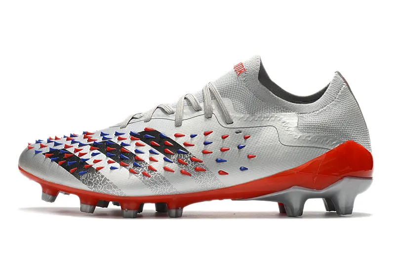 Adidas Predator Freak | Silver | Red