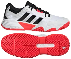 ADIDAS Solematch Control 2 Mens Tennis Shoes - White / Black / Red