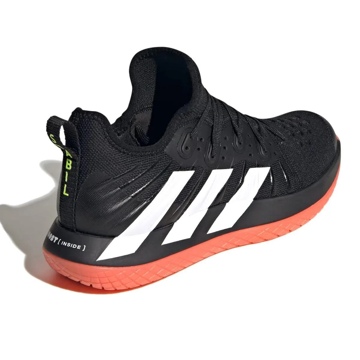 ADIDAS Stabil Next Gen Primeblue Mens Indoor Court Badminton Shoes - Core Black / Red