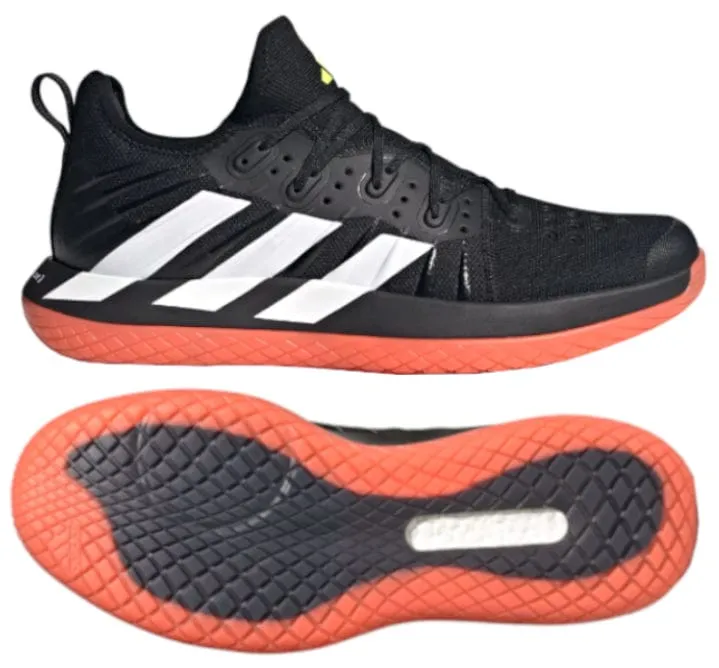 ADIDAS Stabil Next Gen Primeblue Mens Indoor Court Badminton Shoes - Core Black / Red