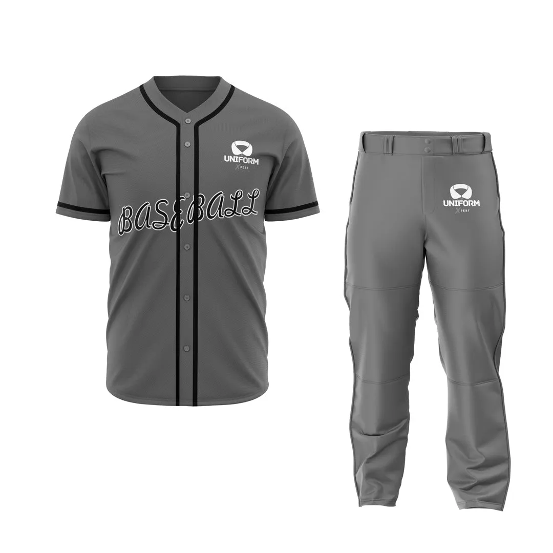 All-Star Baseball Uniform Set | Customizable Jerseys & Pants for Teams