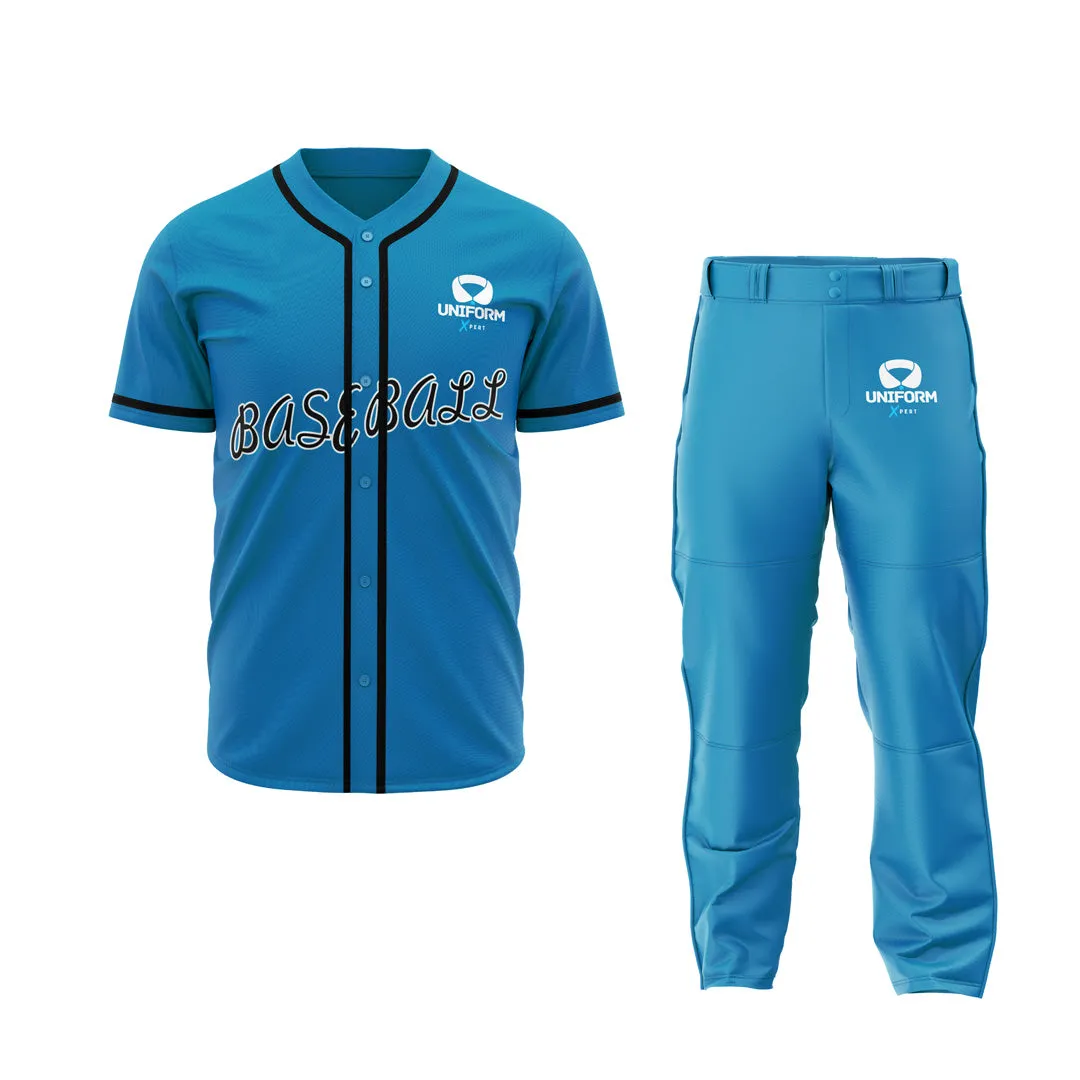 All-Star Baseball Uniform Set | Customizable Jerseys & Pants for Teams
