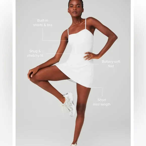 Alosoft Courtside Tennis Dress 🎾