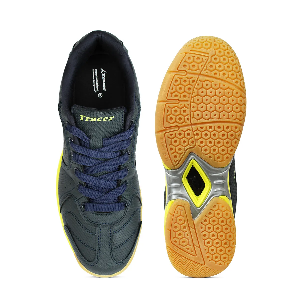 Alpha 1818 Comfortable Non Marking Tennis Shoes for Men