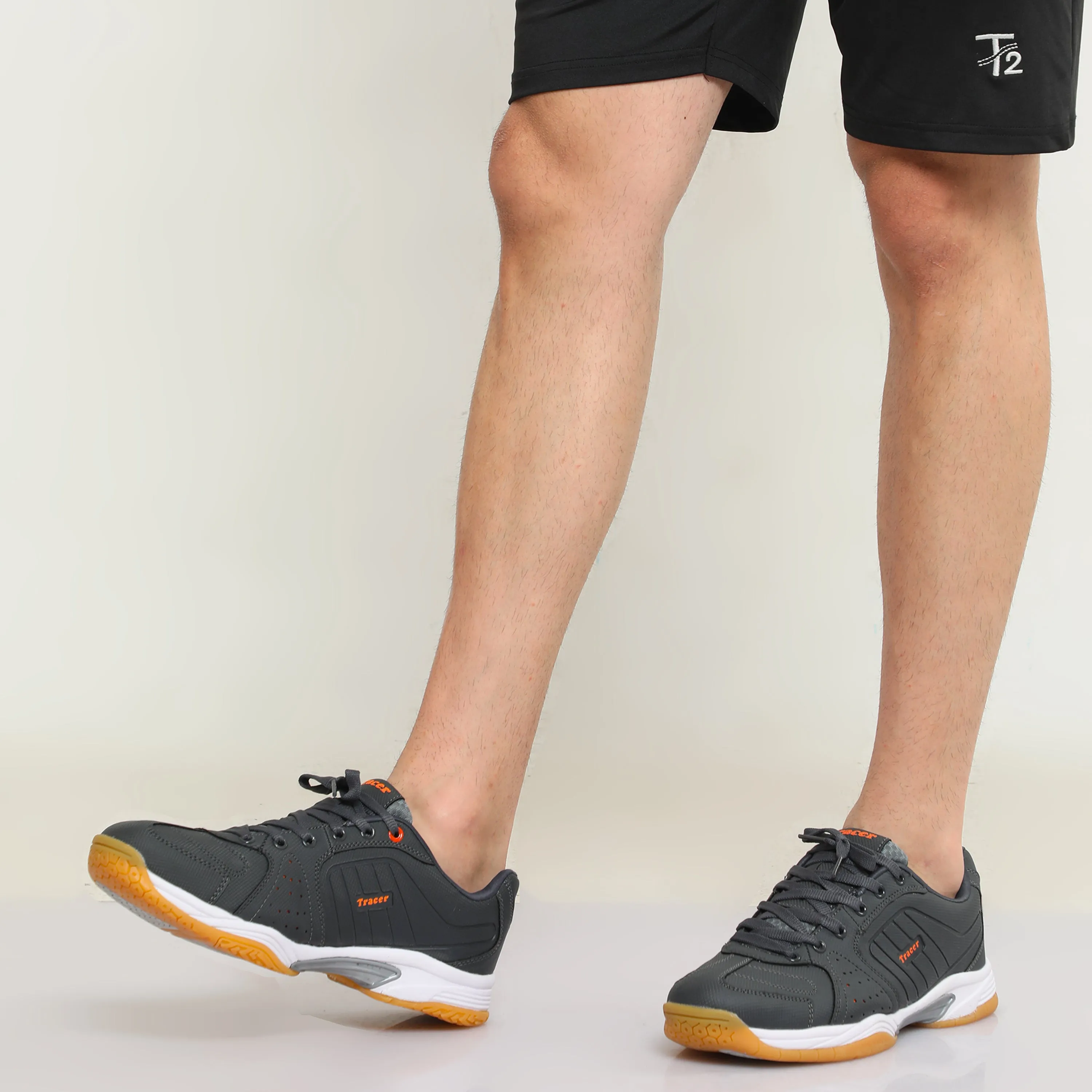 Alpha 1818 Comfortable Non Marking Tennis Shoes for Men