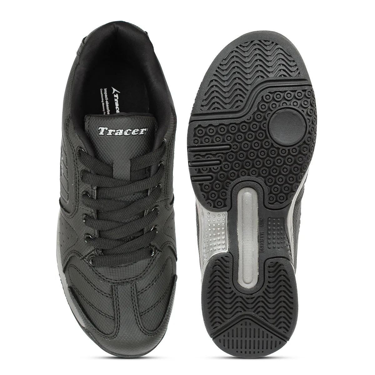 Alpha 1818 Comfortable Non Marking Tennis Shoes for Men