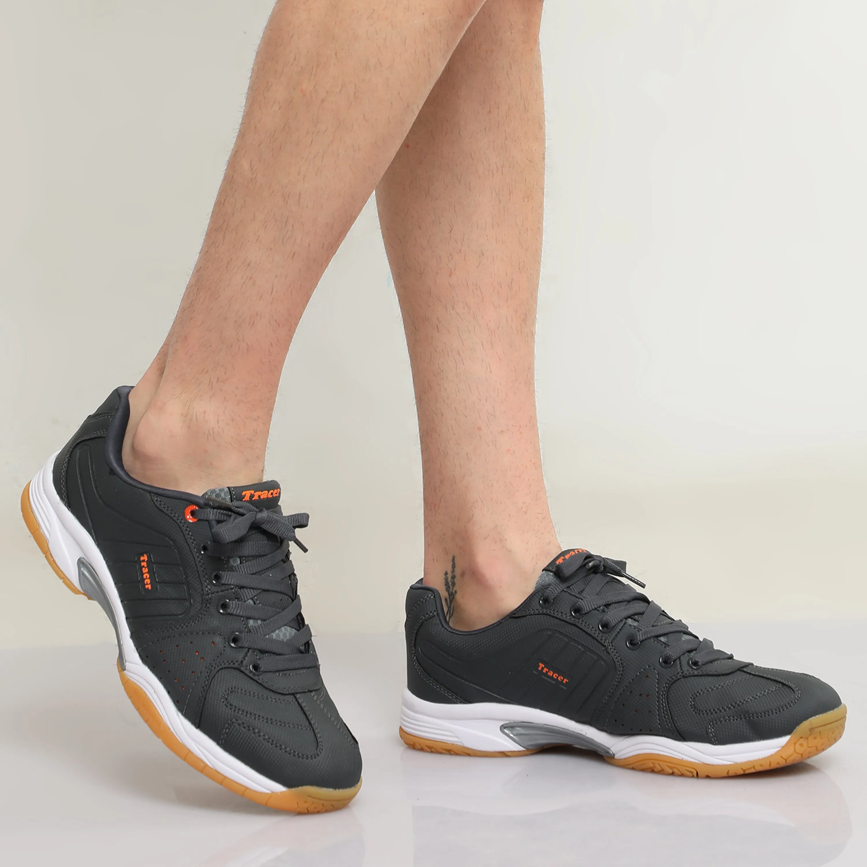 Alpha 1818 Comfortable Non Marking Tennis Shoes for Men