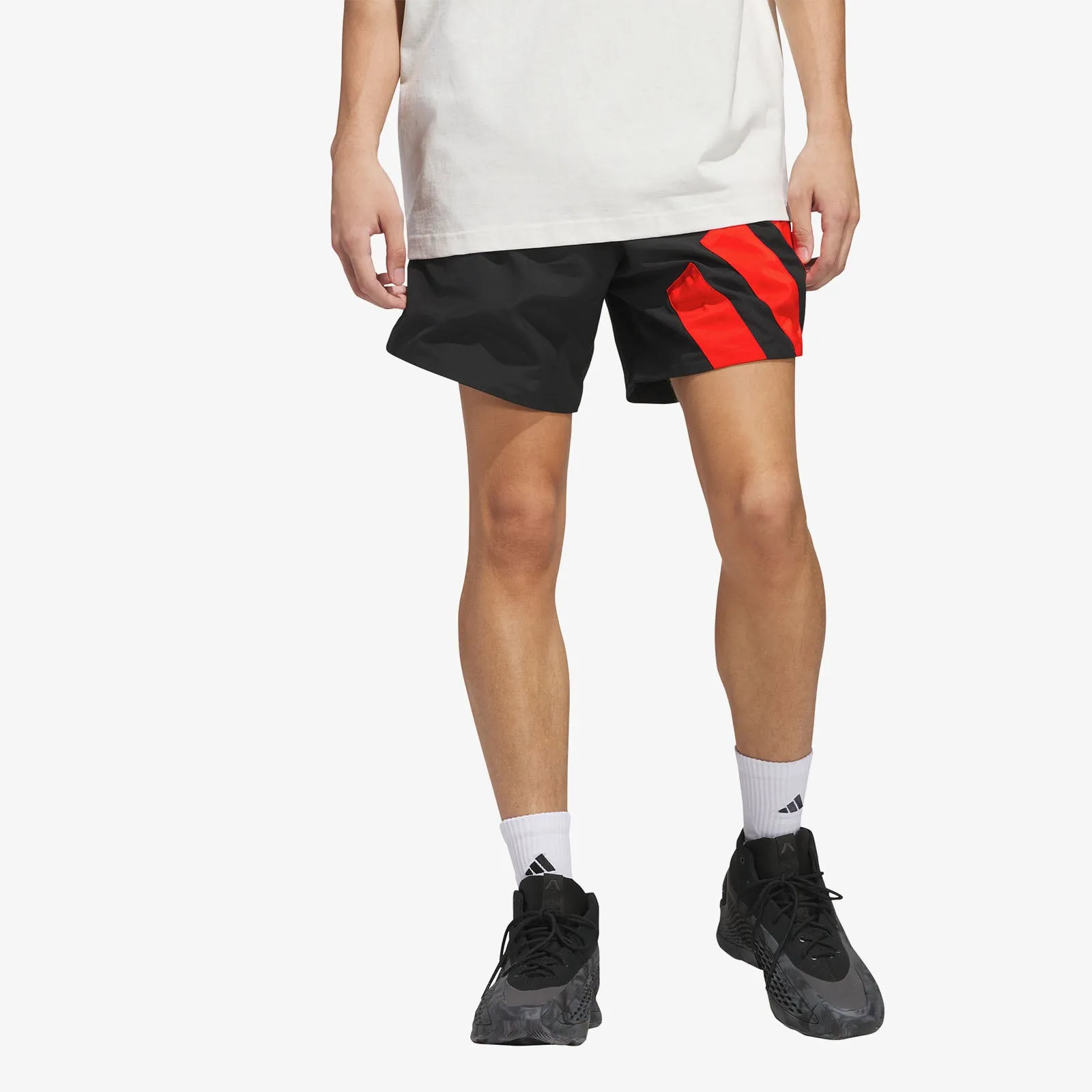 Anthony Edwards Foundation Shorts - Black/Red